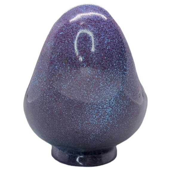 MCM Red Wing Pottery Console Planter Vase Purple Pink Speckle Vintage 1950s - Picture 13 of 13